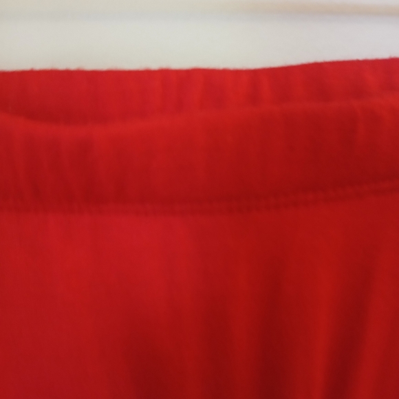 Marquis Junior's Mixed Media Chambray Knit Dress With Floral Applique Size M - Picture 4 of 11